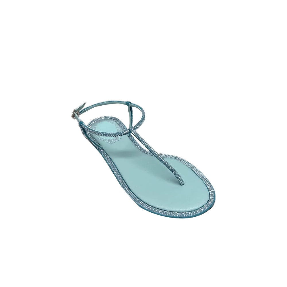 SOIKO Diamante Flat Sandals