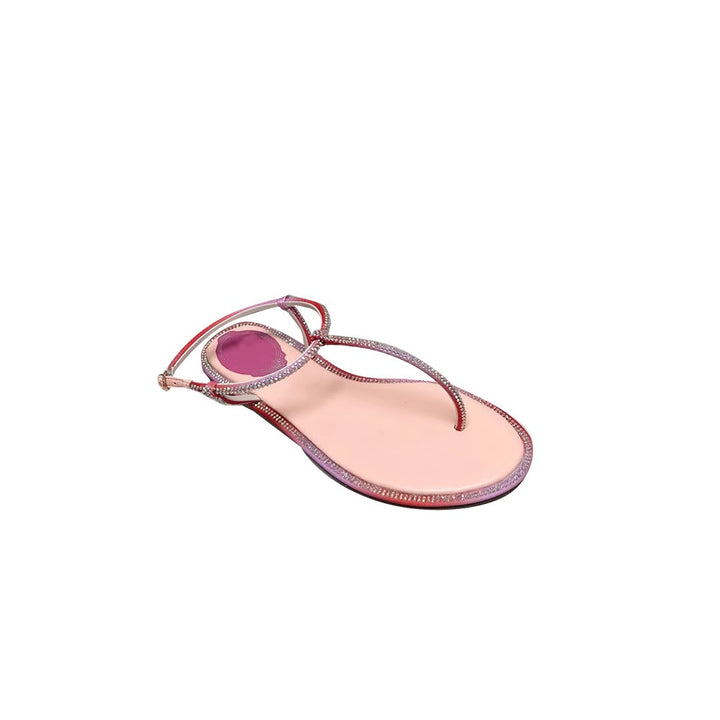 SOIKO Diamante Flat Sandals