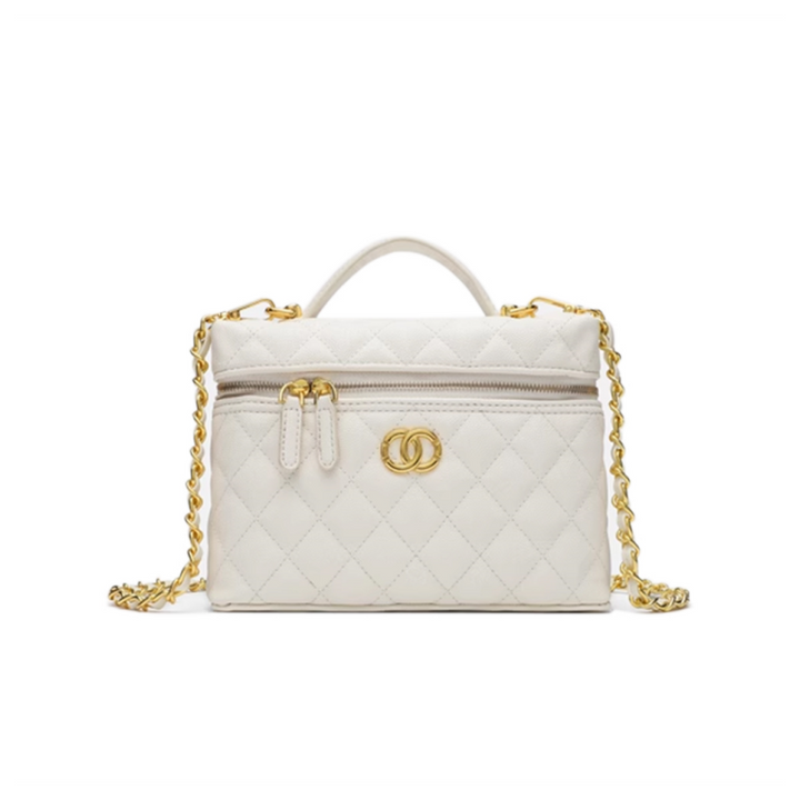 SUDCA Metal Lock Cross Body Bag