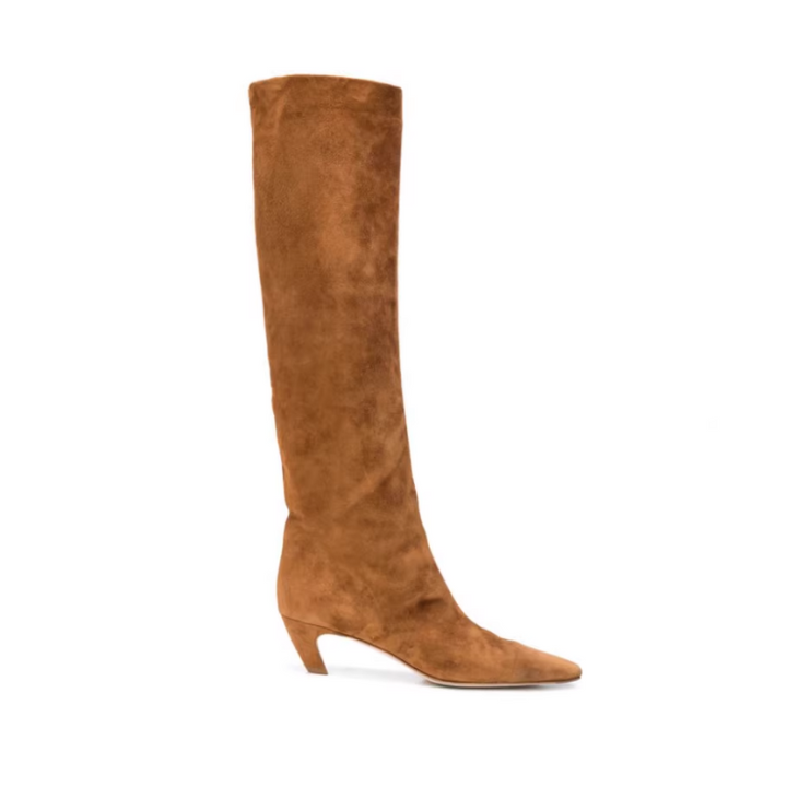 SUITH Kitten Heel Knee High Boots