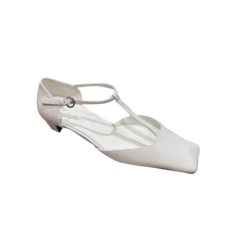 SURTO Ankle Strap Flat Sandals