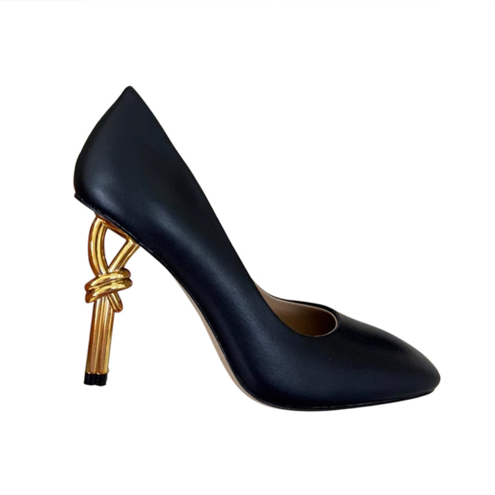 SUVTO Sculptured High Heel Pumps