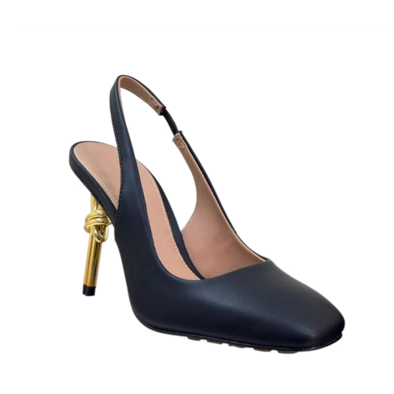 SUVTO Sculptured High Heel Sandals