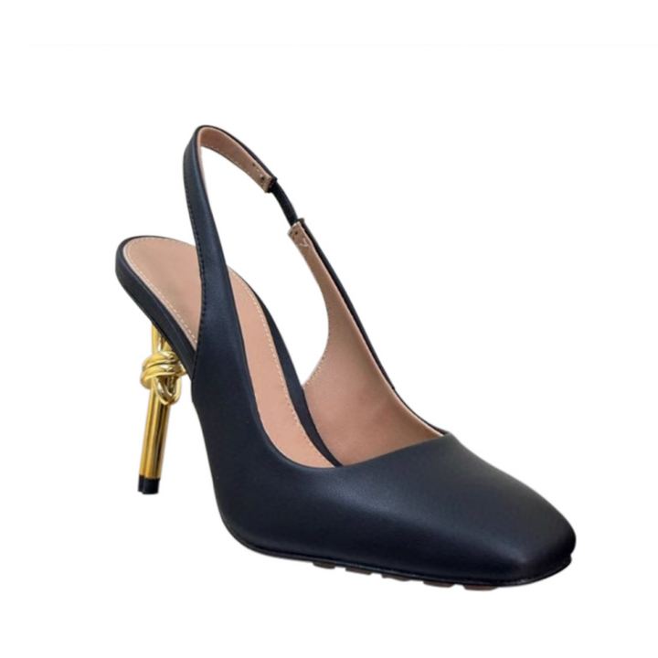 SUVTO Sculptured High Heel Sandals