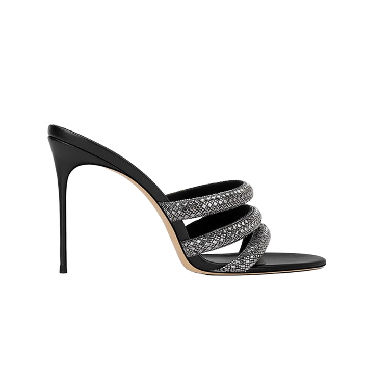 SVITO Diamante Mules Sandals - 8cm