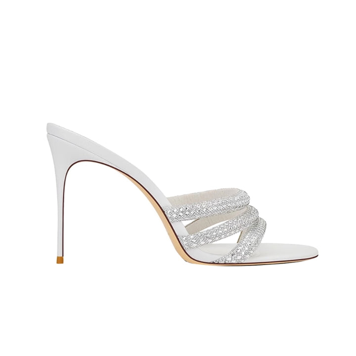 SVITO Diamante Mules Sandals - 8cm