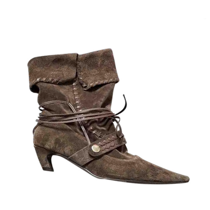 SVUTO Suede Ankle Boots