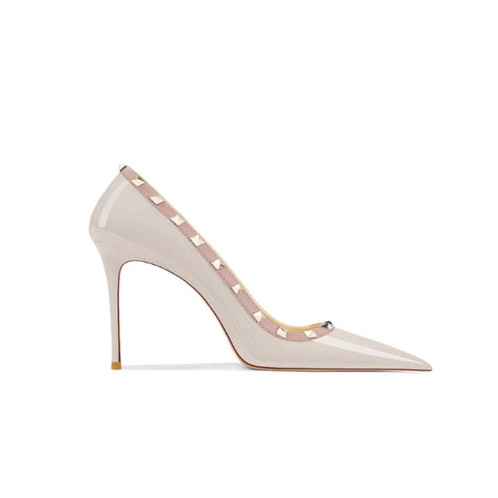 TOICA Studded Mid Heel Pumps - 6cm