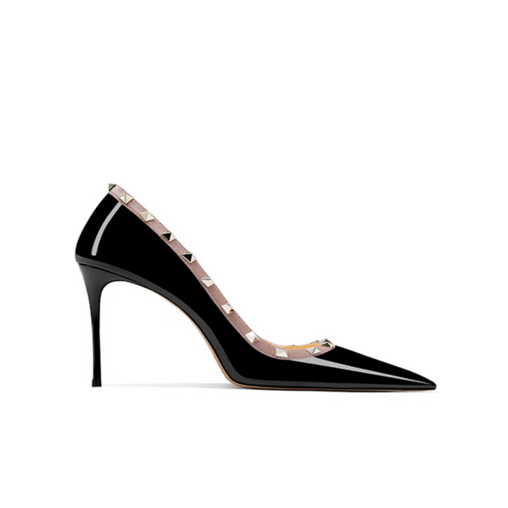 TOICA Studded Mid Heel Pumps - 6cm