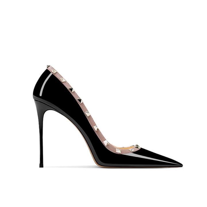 TOICA Studded Mid Heel Pumps - 8cm