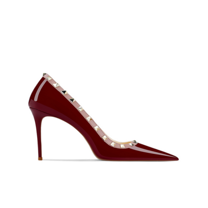 TOICA Studded Mid Heel Pumps - 6cm