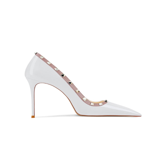 TOICA Studded Mid Heel Pumps - 6cm