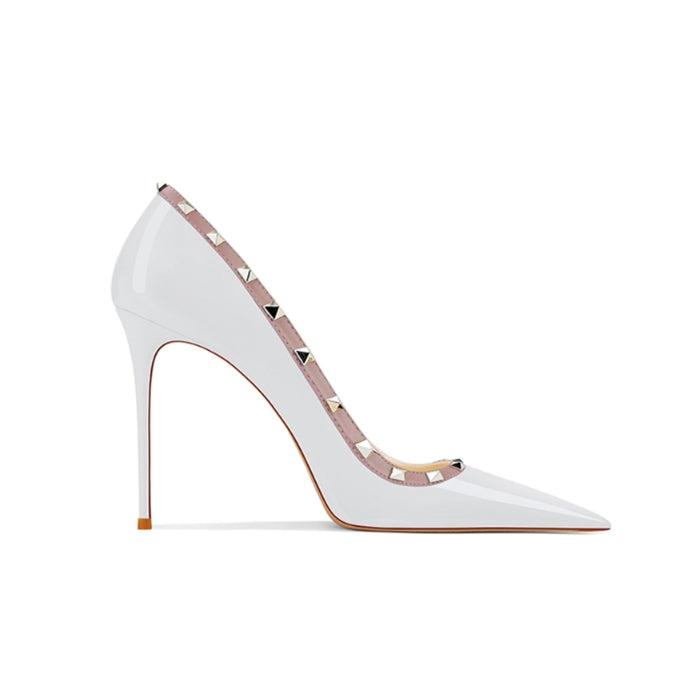 TOICA Studded Mid Heel Pumps - 8cm