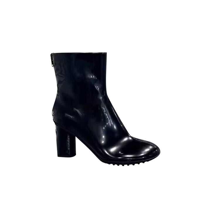 TUCIA Block Heel Ankle Boots