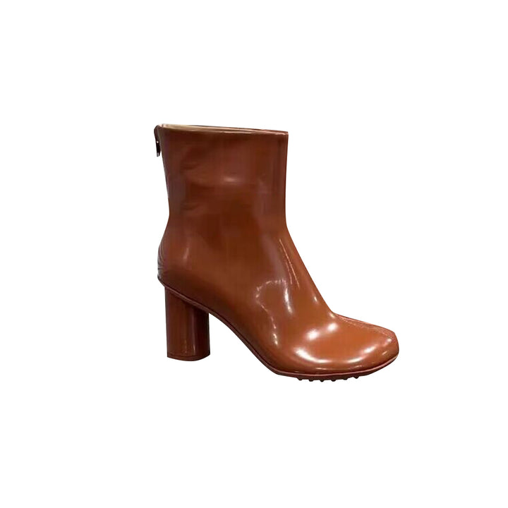 TUCIA Block Heel Ankle Boots