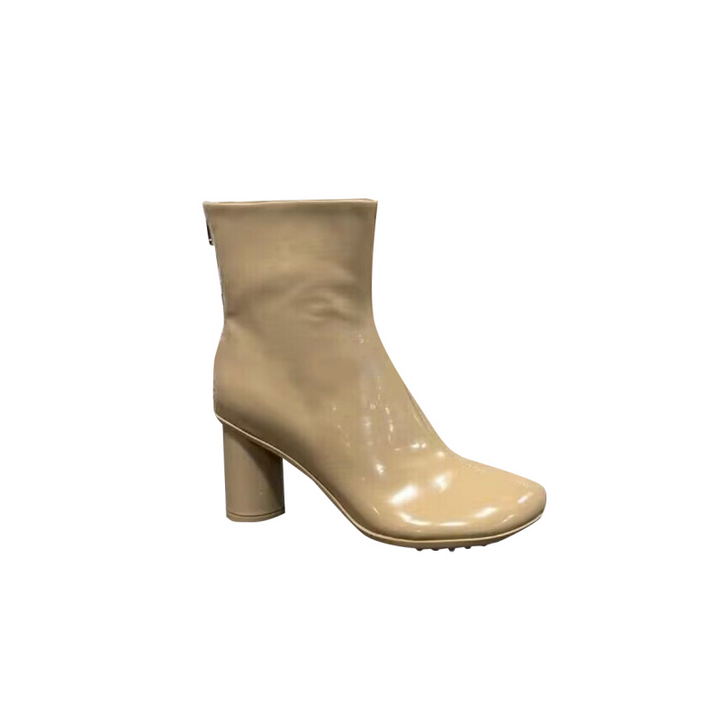 TUCIA Block Heel Ankle Boots