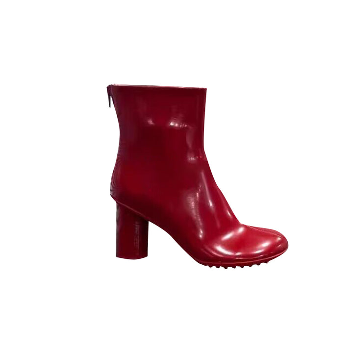 TUCIA Block Heel Ankle Boots