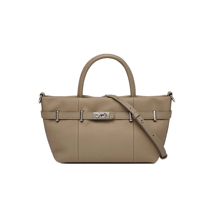 VACHR Metal Lock Tote Bag