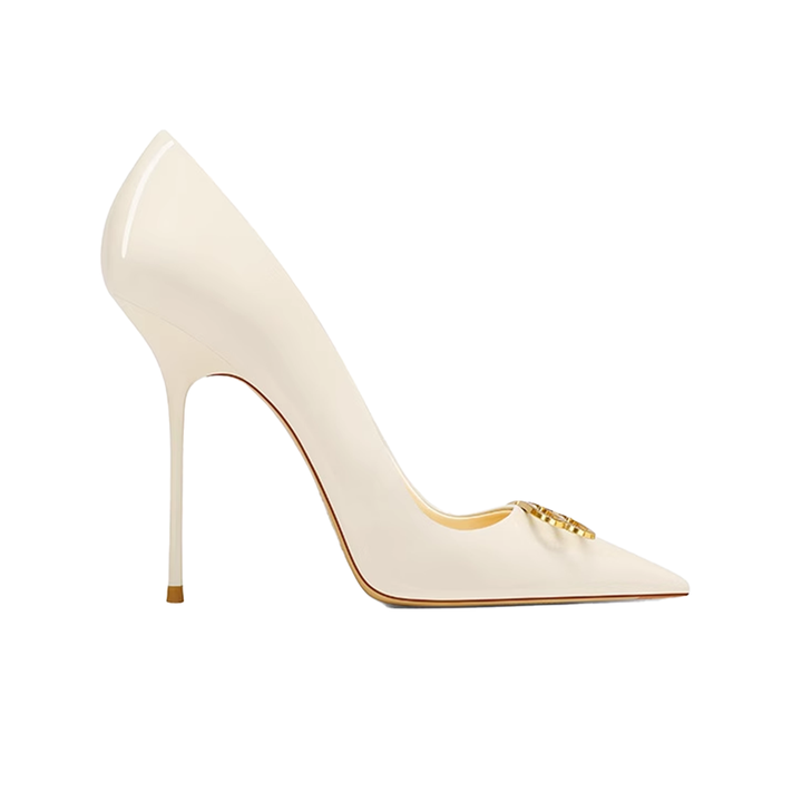 VAHAJ Metal Embellished High Heel Pumps - 10cm
