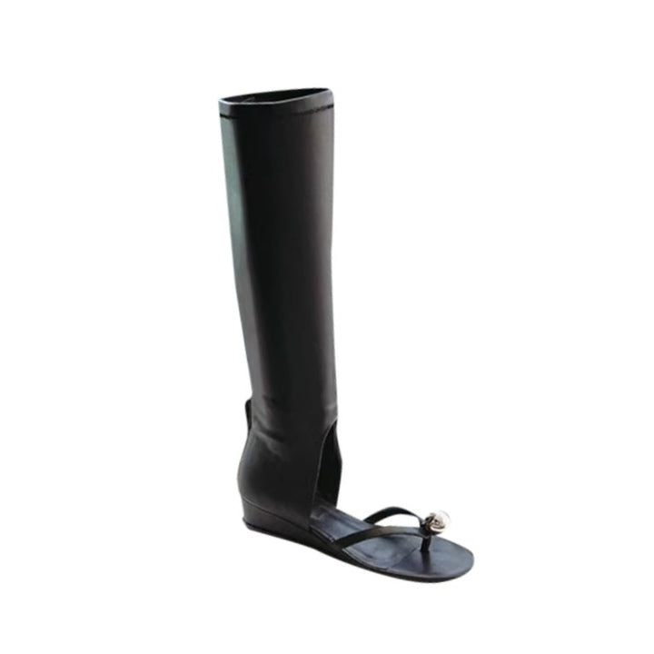 VAIRU Ball Embellished Knee High Boots