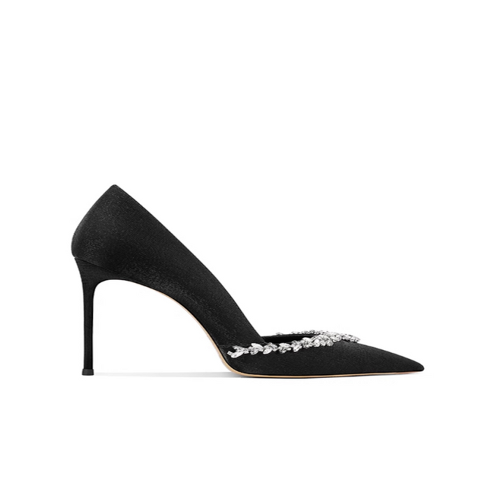 VAISO Diamante Mid Heel Pumps - 6cm