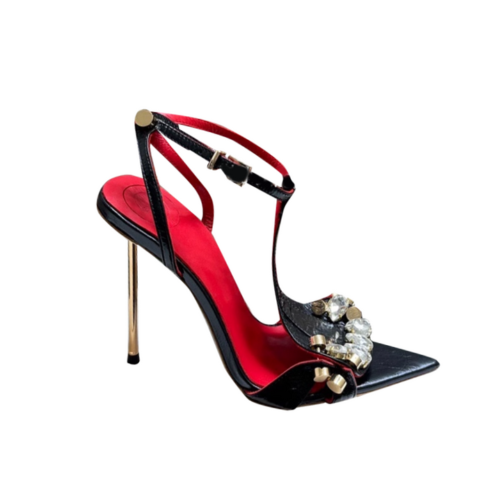 VARAN Diamante High Heel Sandals