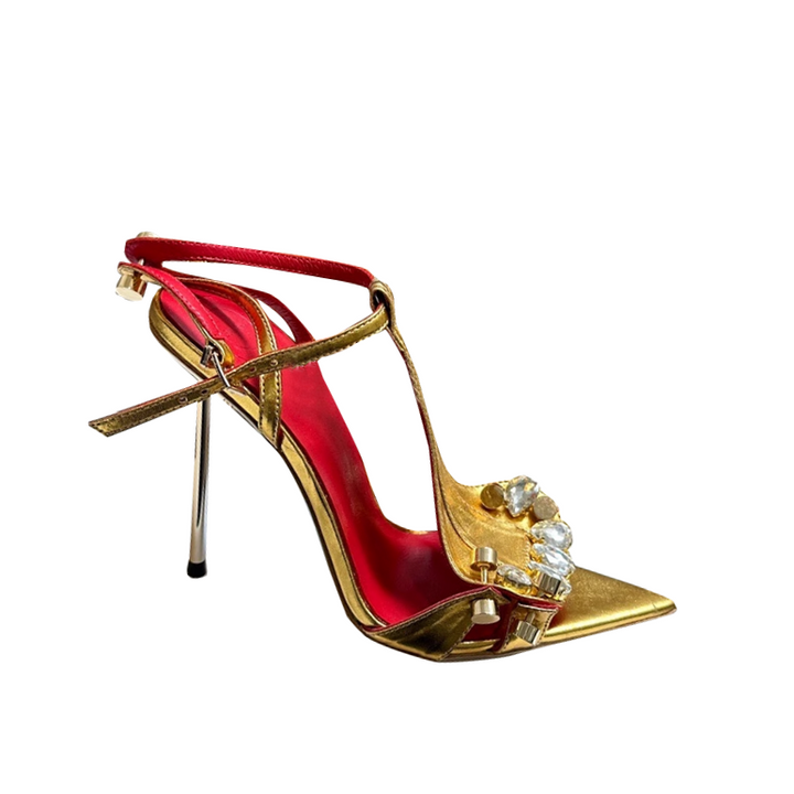 VARAN Diamante High Heel Sandals