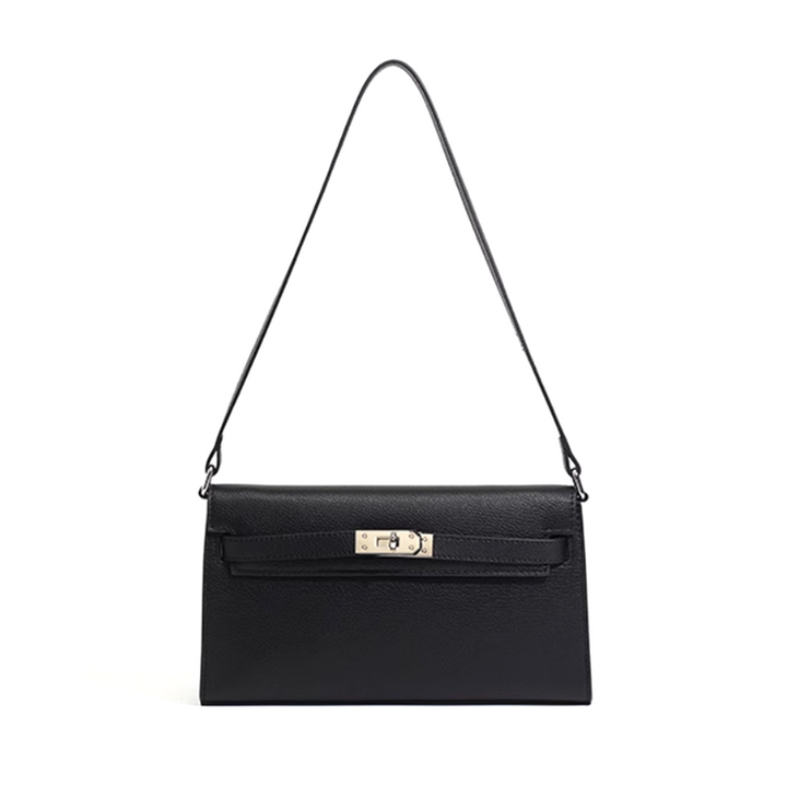 VECMI Metal Lock Cross Body Bag