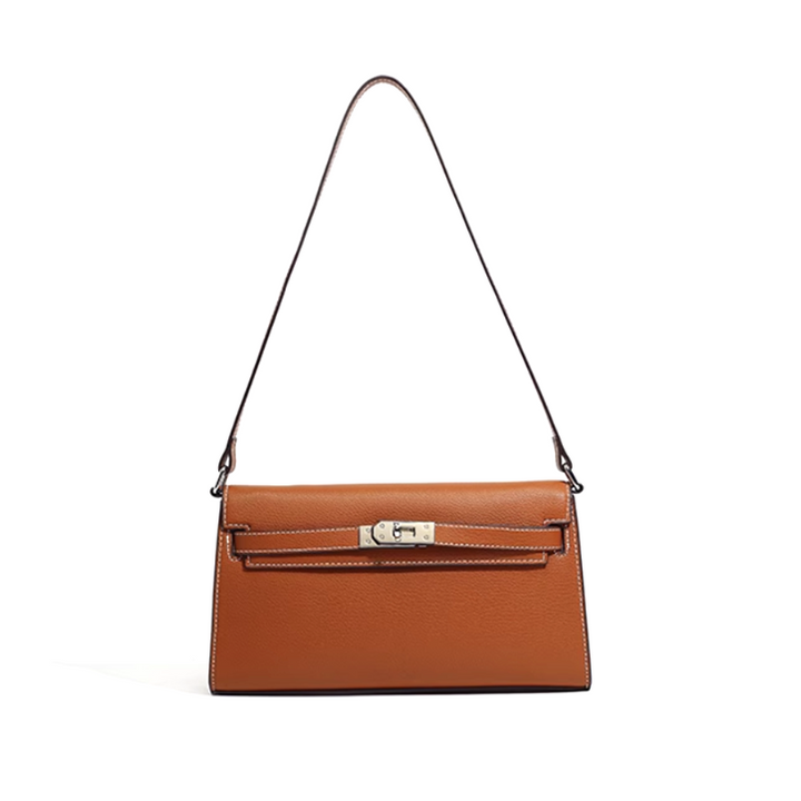 VECMI Metal Lock Cross Body Bag