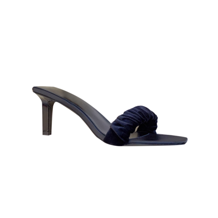 VEITU Kitten Heel Mules Sandals