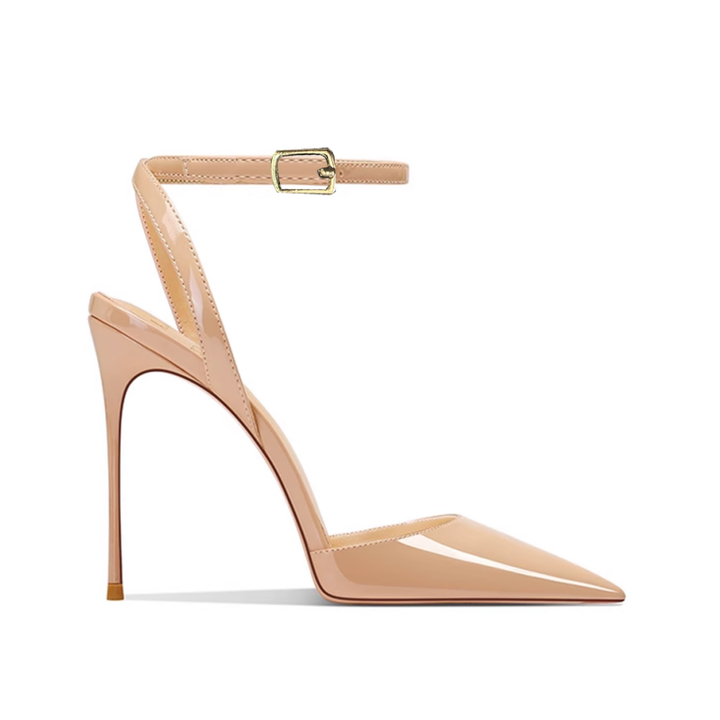 VHELA Ankle Strap High Heel Sandals - 10cm