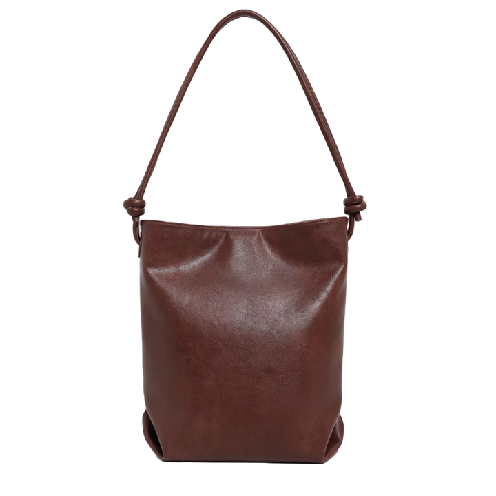 VOLRE Leather Bucket Bag