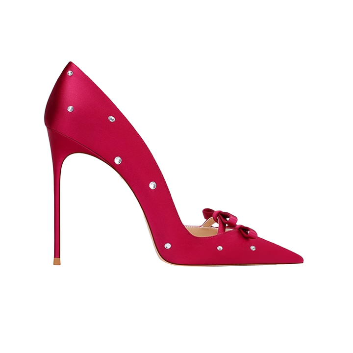 VONMI Diamante High Heel Pumps - 10cm