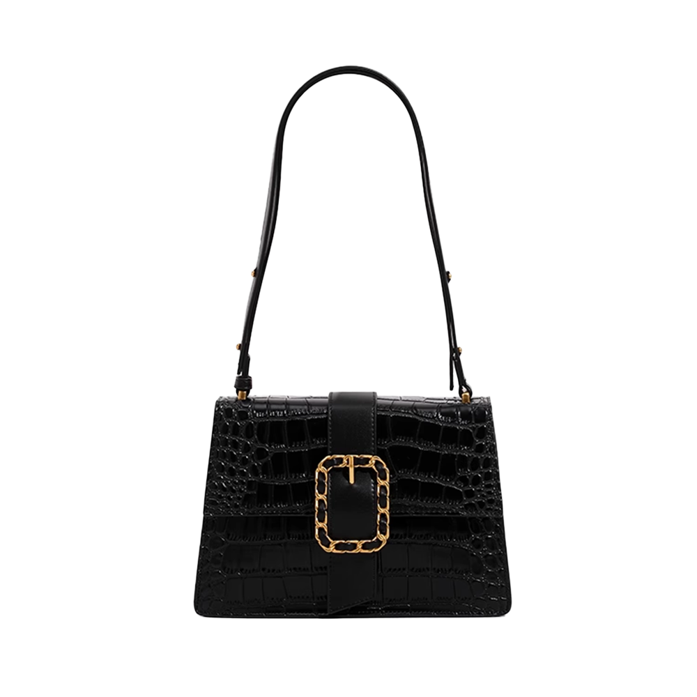 VUCKA Buckled Cross Body Bag