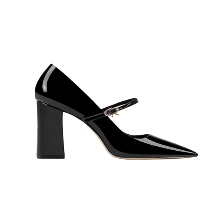 VUCRO Buckled Block Heel Pumps - 6cm