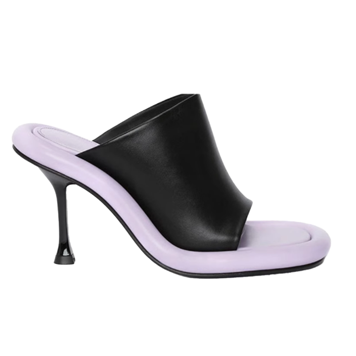 VUKAS Bi-Color Mules Sandals