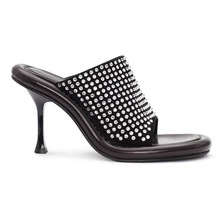 VUKAS Diamante Mules Sandals
