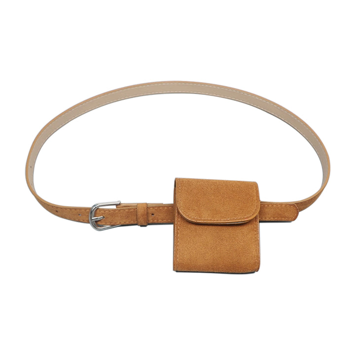 VUTDO Suede Waist Belt Bag