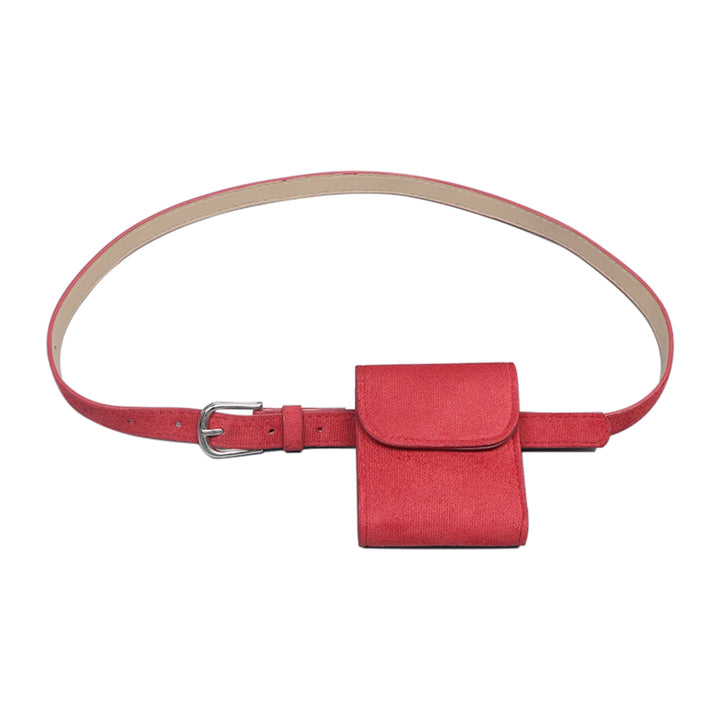 VUTDO Suede Waist Belt Bag
