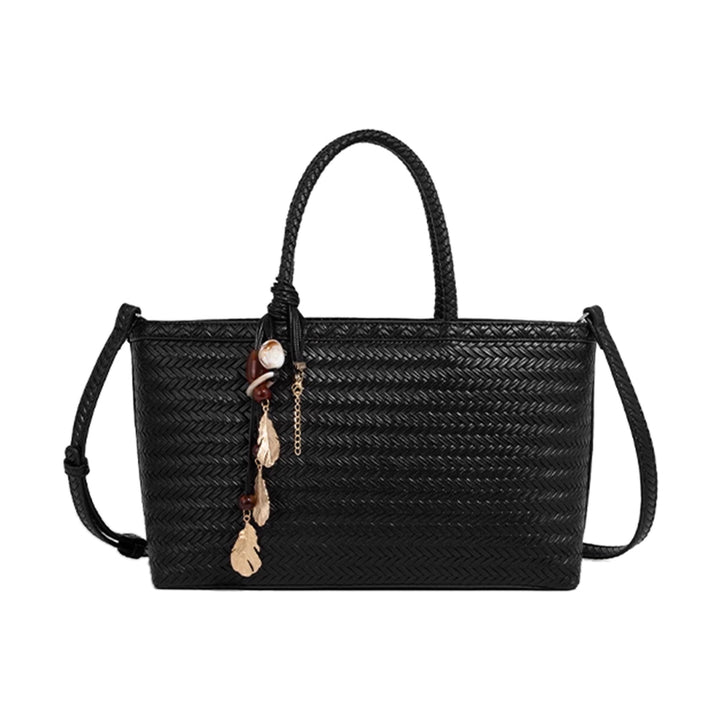 VUSTI Braided Oversized Tote Bag