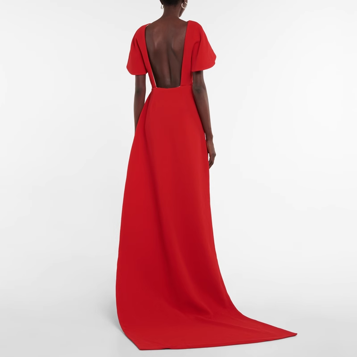 YESHI Backless Evening Dress Gown