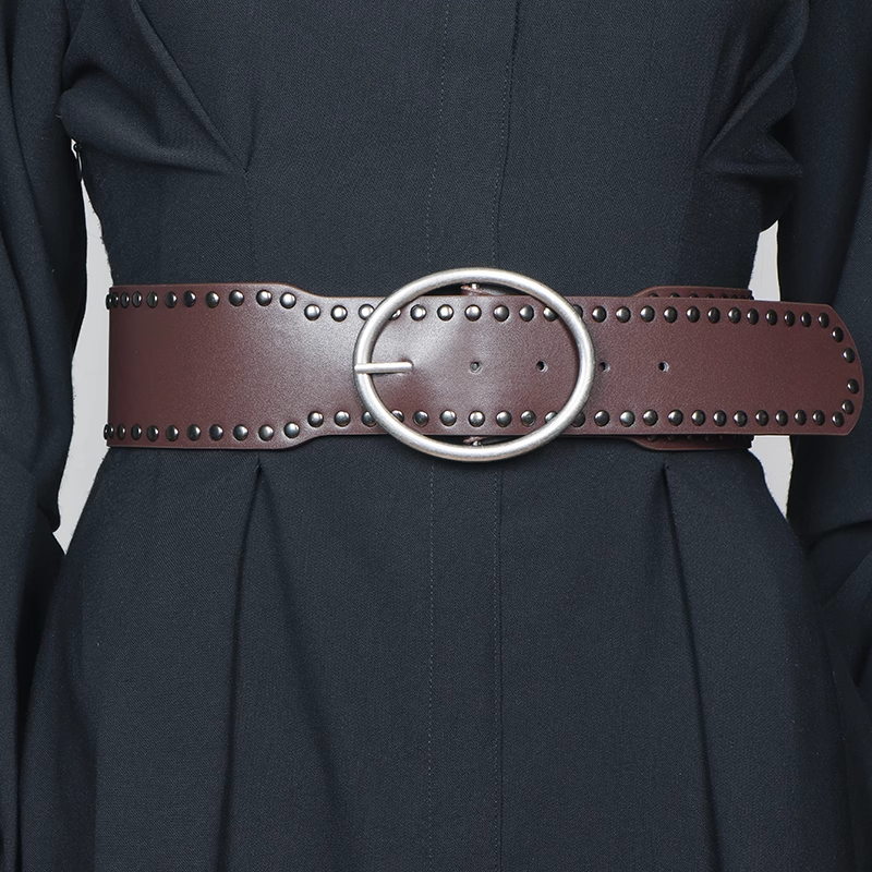ZEMCU Studded Girdle Belt
