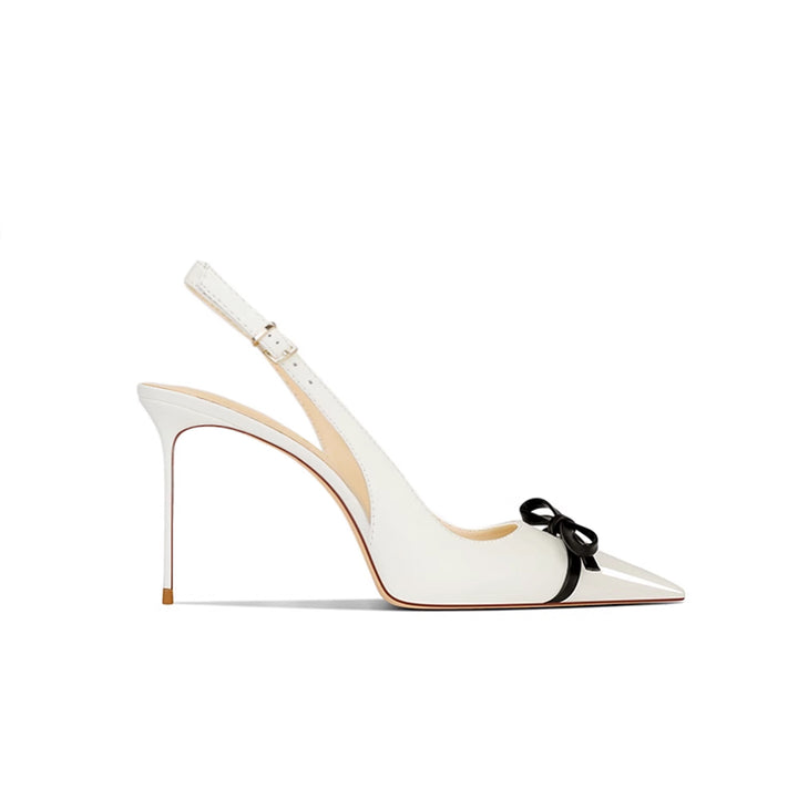 ZEVCO Bow Mid Heel Sandals - 8cm