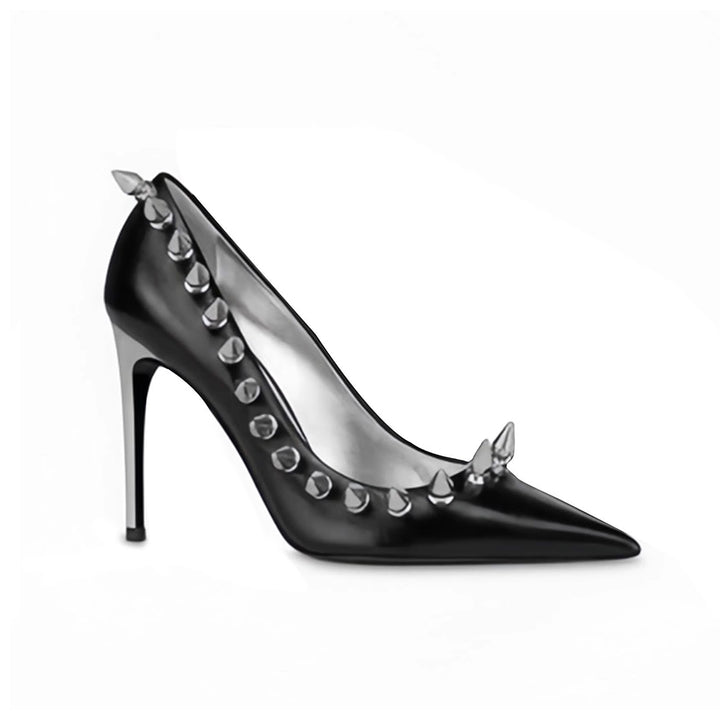 ZUTEN Spikes High Heel Pumps