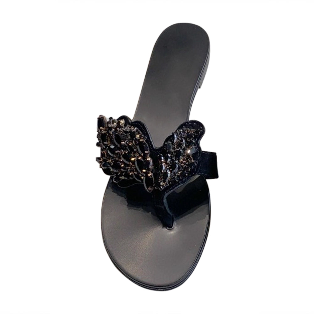 AKELU Diamante Wing Slippers Slides