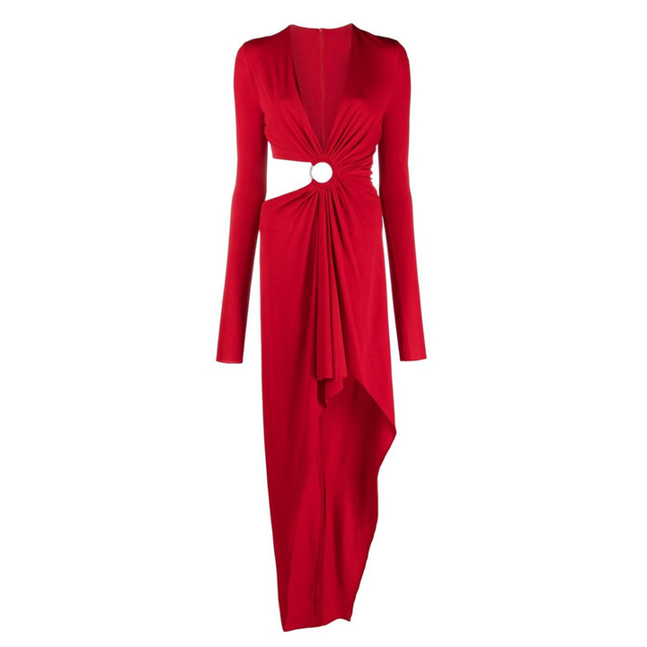 CAIRU Cut Out Evening Dress Gown
