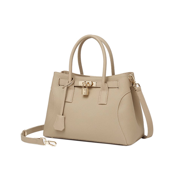 CHLLA Metal Lock Tote Bag
