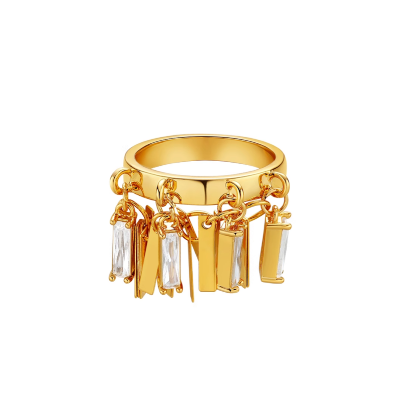 COVRI Fringed Ring