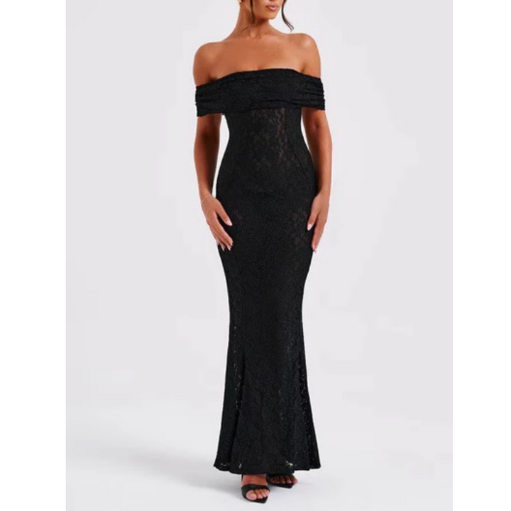 COVTA Off-Shoulder Long Dress
