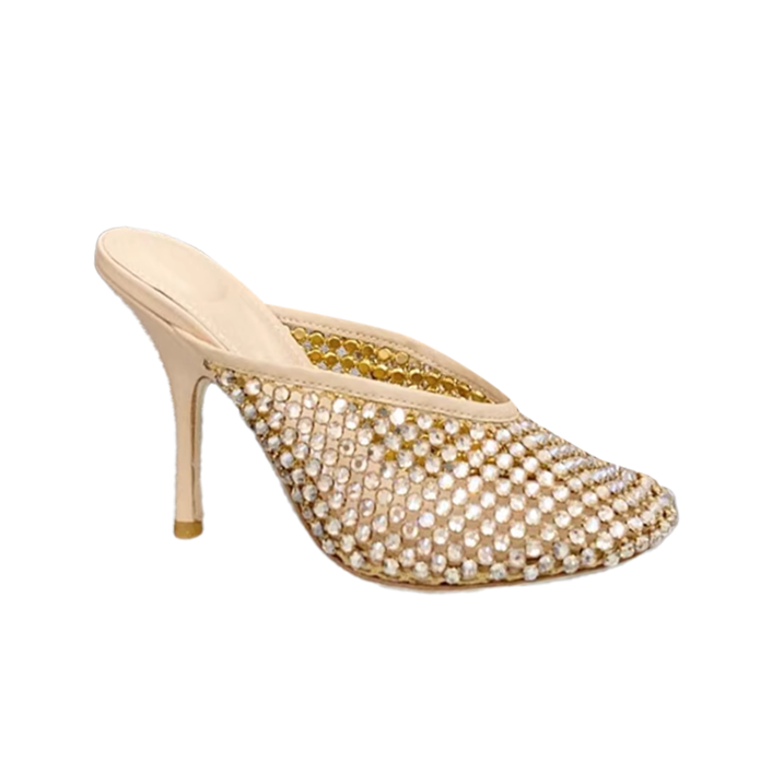 CUEDA Diamante Mules Sandals